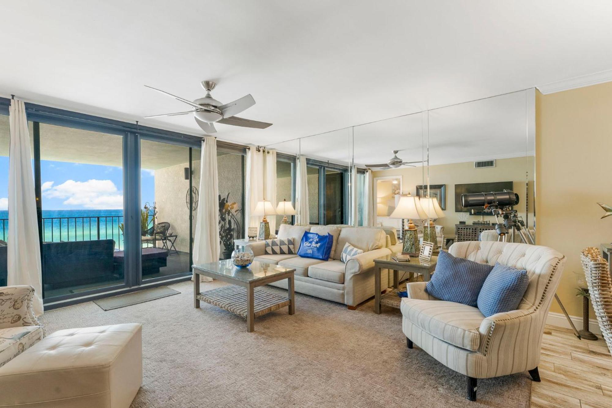 פנמה סיטי ביץ' Stunning 2/2 Designer Condo W Coastal Appeal Right On The Gulf! מראה חיצוני תמונה