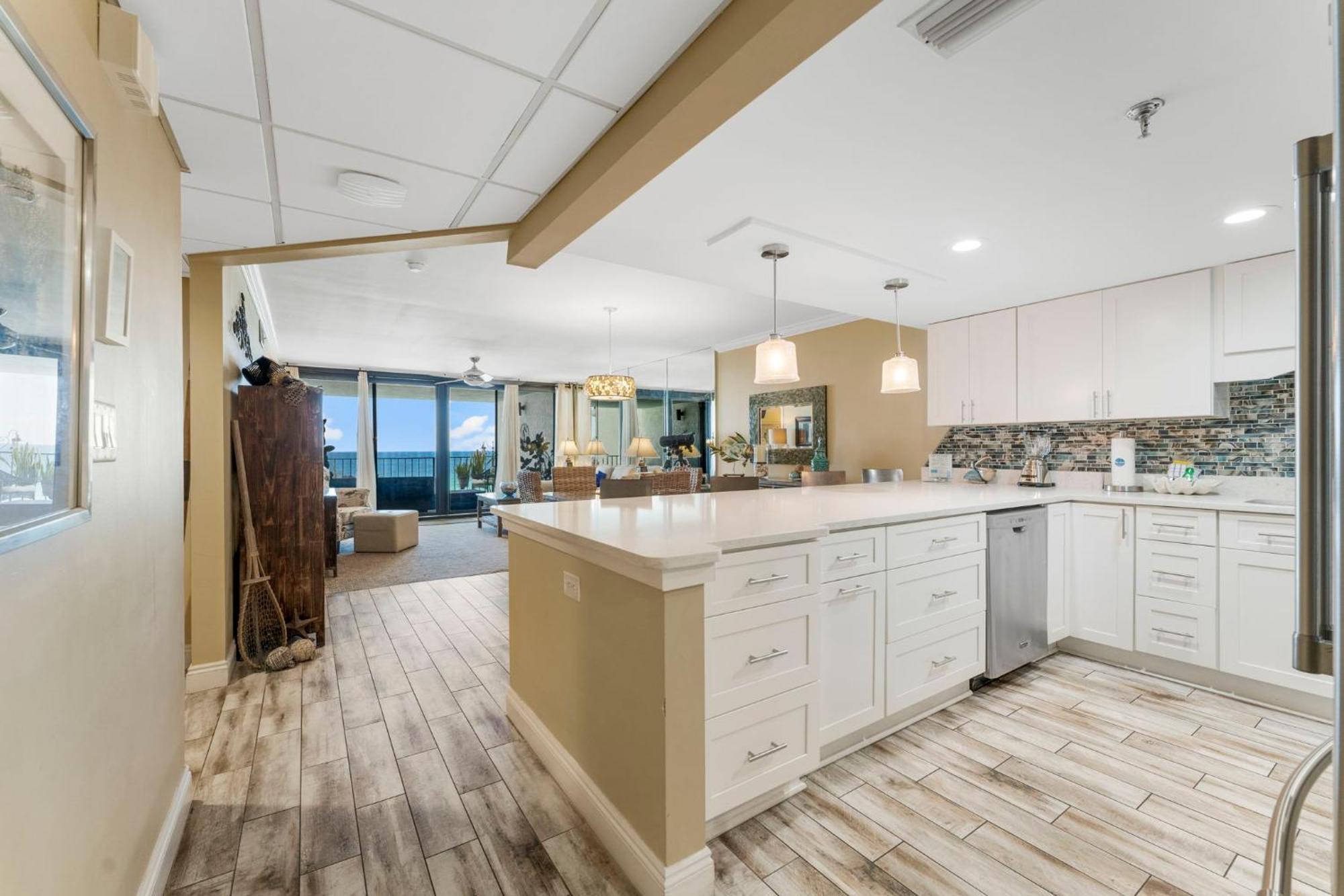 פנמה סיטי ביץ' Stunning 2/2 Designer Condo W Coastal Appeal Right On The Gulf! מראה חיצוני תמונה