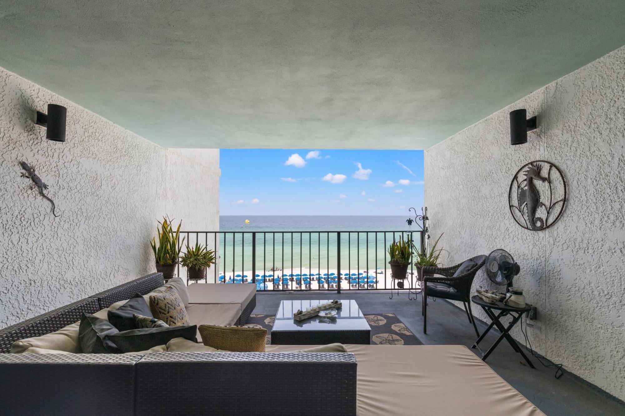 פנמה סיטי ביץ' Stunning 2/2 Designer Condo W Coastal Appeal Right On The Gulf! מראה חיצוני תמונה